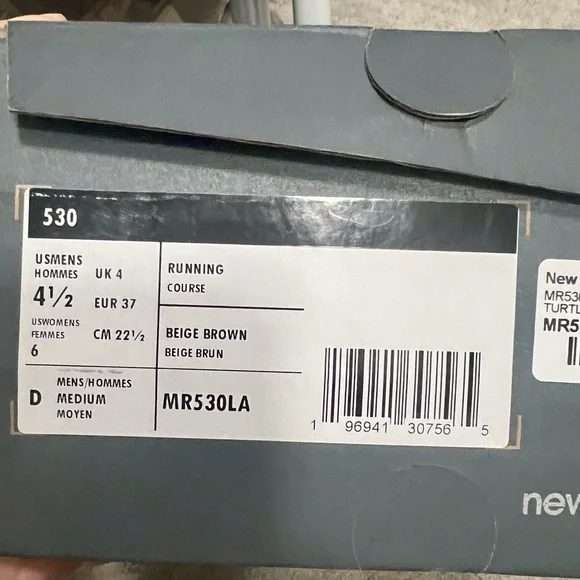 New Balance Athletic shoes- 530 in Turtle Dove-NEW - Picture 4 of 6